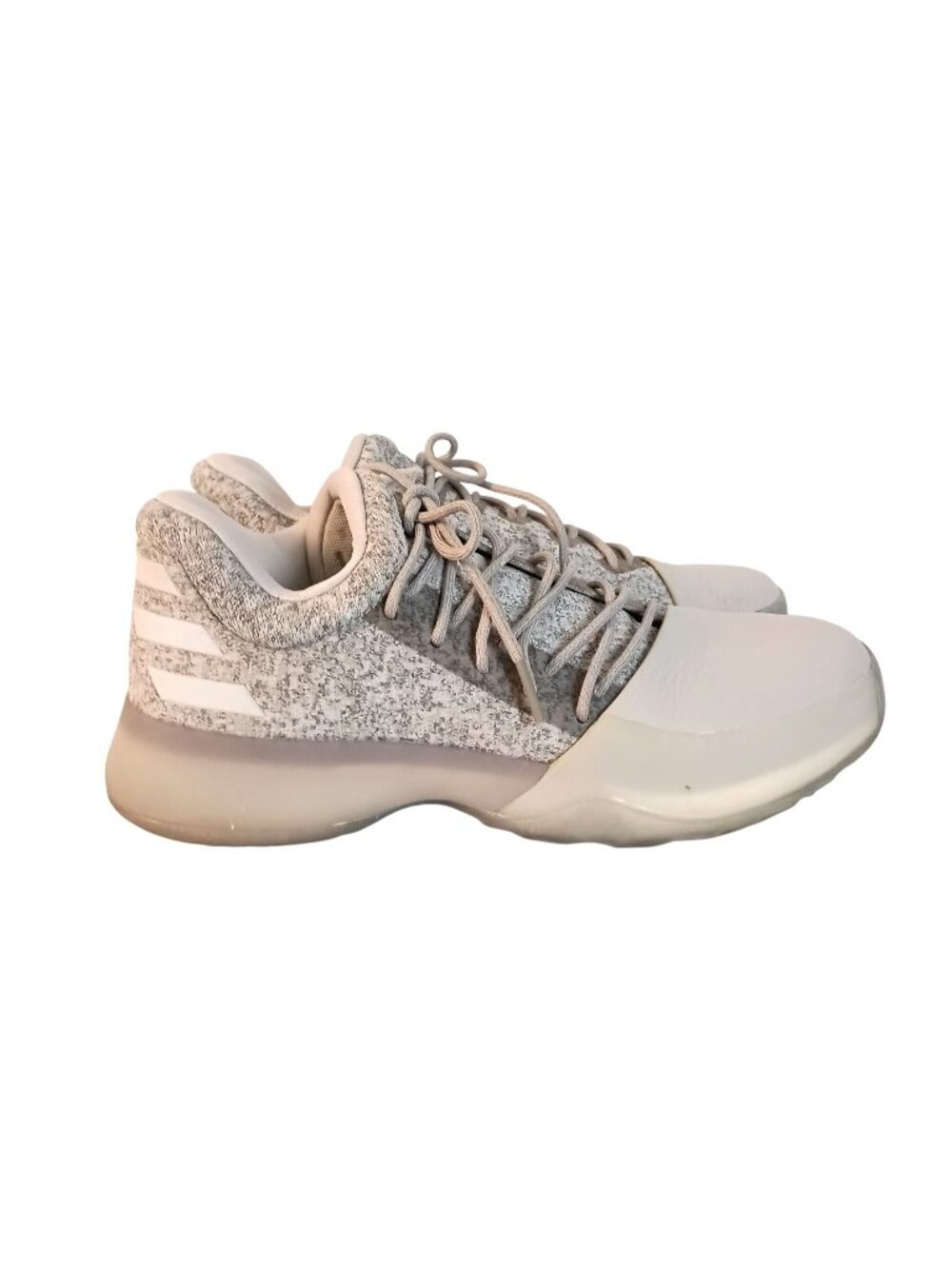 Adidas Harden Vol 1 Grayvy Grey White Men Size 6.5 Basketball Shoes BW0553 Sneak